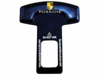 Вставка в замок ремня безопасности с логотипом Porsche, лакированная
